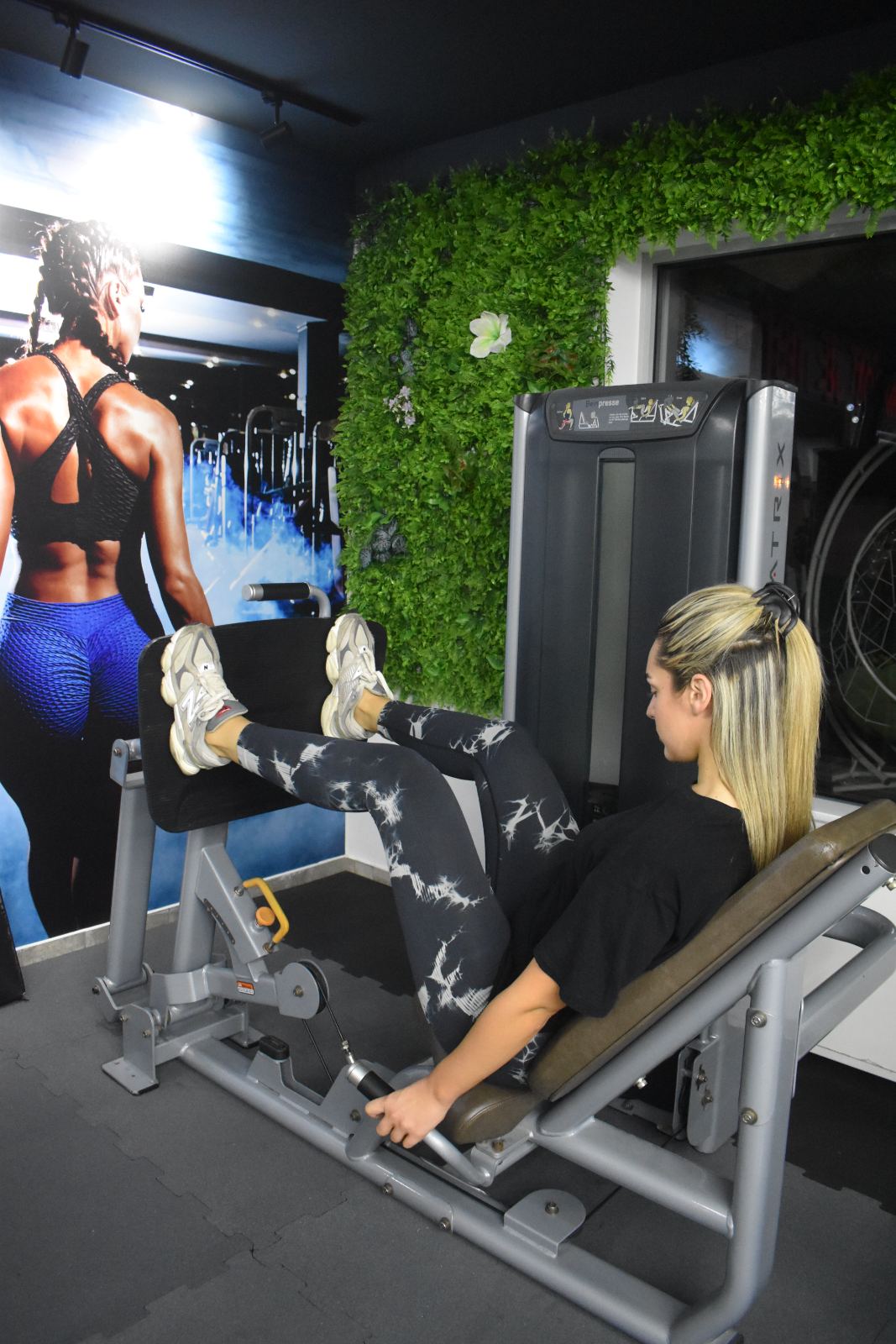 Vođeni trening na leg press spravi